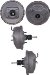 A1 Cardone 53-5100 Remanufactured Power Brake Booster (53-5100, A1535100, 535100)
