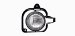 FOG LAMP-RIGHT ESCORT COUPE, ZX2 (19-5389-01)