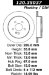 Centric Parts 120.35037 Premium Brake Rotor with E-Coating (CE12035037, 12035037)