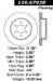 Centric Parts 120.67038 Premium Brake Rotor with E-Coating (12067, CE12067038, 12067038)