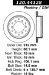 Centric Parts 120.44128 Premium Brake Rotor with E-Coating (12044128, CE12044128)