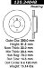 Centric Parts 120.34048 Premium Brake Rotor with E-Coating (12034048, CE12034048)