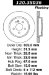 Centric Parts 120.35036 Premium Brake Rotor with E-Coating (CE12035036, 12035036)