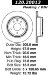 Centric Parts 120.20013 Premium Brake Rotor with E-Coating (CE12020013, 12020013)