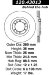 Centric Parts 120.43013 Premium Brake Rotor with E-Coating (12043013, 12043, CE12043013, CE12043000)