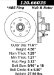 Centric Parts 120.66035 Premium Brake Rotor with E-Coating (12066035, CE12066035)