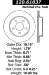 Centric Parts 120.61037 Premium Brake Rotor with E-Coating (12061037, CE12061037)