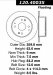 Centric Parts 120.40035 Premium Brake Rotor with E-Coating (12040035, CE12040035)