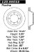 Centric Parts 120.66015 Premium Brake Rotor with E-Coating (CE12066015, 12066015)