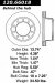 Centric Parts 120.66018 Premium Brake Rotor with E-Coating (12066018, CE12066018)