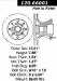 Centric Parts 120.66001 Premium Brake Rotor with E-Coating (CE12066001, 12066001)