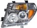 Anzo USA 111112 Nissan Chrome Clear Projector With Halos Headlight Assembly - (Sold in Pairs) (111112, A1R111112)