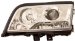 Anzo USA 121158 Mercedes-Benz Projector Chrome Clear Headlight Assembly - (Sold in Pairs) (121158, A1R121158)
