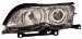 Anzo USA 121212 BMW Chrome Clear Projector With Headlight Assembly - (Sold in Pairs) (121212, A1R121212)