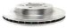 Raybestos 66327R Professional Grade Disc Brake Rotor (66327R, RAY66327R, R4266327R)