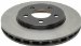 Raybestos 76561 PG Plus Professional Grade Disc Brake Rotor (76561, RAY76561, R4276561)