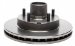 Raybestos 5064 PG Plus Professional Grade Disc Brake Rotor (5064, R425064)
