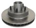 Raybestos 56420R Professional Grade Disc Brake Rotor and Hub (56420R, RAY56420R, R4256420R)