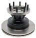 Raybestos 66529R Professional Grade Disc Brake Rotor and Hub (66529R, RAY66529R, R4266529R, ST66529R)