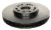 Raybestos 96341R Professional Grade Disc Brake Rotor (96341R, R4296341R)