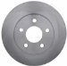 Raybestos 56407 PG Plus Professional Grade Disc Brake Rotor (56407, R4256407)