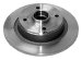 Raybestos 9023R Professional Grade Disc Brake Rotor and Hub (9023R)