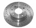 Raybestos Street Technology Series STS96147L Left-Front Disc Brake Rotor Only-High Performance (STS96147L)