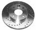 Raybestos Street Technology Series STS96589L Left-Front Disc Brake Rotor Only-High Performance (STS96589L)