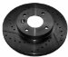 Raybestos Street Technology Series STS96363L Left-Front Disc Brake Rotor Only-High Performance (STS96363L)