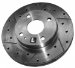 Raybestos Street Technology Series STS6130L Left-Front Disc Brake Rotor Only-High Performance (STS6130L)