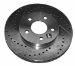 Raybestos Street Technology Series STS76466L Left-Front Disc Brake Rotor Only-High Performance (STS76466L)