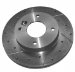 Raybestos Street Technology Series STS96063L Left-Front Disc Brake Rotor Only-High Performance (STS96063L)
