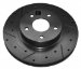 Raybestos Street Technology Series STS96061L Left-Front Disc Brake Rotor Only-High Performance (STS96061L)