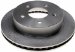 Raybestos 66237 PG Plus Professional Grade Disc Brake Rotor (66237)