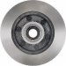 Wagner BD125592 Hub and Rotor Assembly (BD125592, WAGBD125592)
