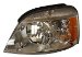 TYC 20-6490-00 Ford Driver Side Headlight Assembly (20649000)