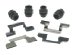 Carlson Quality Brake Parts H5775Q Disc Brake Hardware Kit (H5775Q, CRLH5775Q)