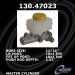 Centric Parts 130.47023 Brake Master Cylinder (CE13047023, 13047023)