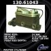Centric Parts 130.61043 Brake Master Cylinder (CE13061043, 13061043)