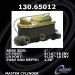 Centric Parts 130.65012 Brake Master Cylinder (CE13065012, 13065012)
