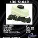 Centric Parts 130.61049 Premium Brake Master Cylinder (13061049, CE13061049)