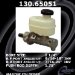 Centric Parts 130.65051 Premium Brake Master Cylinder (CE13065051, 13065051)