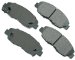 Akebono ACT465 ProACT Ultra-Premium Ceramic Brake Pad Set (AKACT465, ACT465)