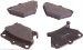 Beck Arnley  087-1636  Semi-Metallic Brake Pads (871636, 0871636, 087-1636)