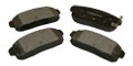 Beck Arnley  088-1553D  Axxis Deluxe Brake Pads (0881553D, 088-1553D)