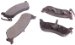 Beck Arnley  087-1601  Semi-Metallic Brake Pads (087-1601, 871601, 0871601)