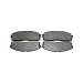 Beck Arnley  087-1475  Semi-Metallic Brake Pads (871475, 0871475, BEC0871475, 087-1475)