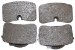 Beck Arnley  087-1432  Semi-Metallic Brake Pads (871432, 0871432, BEC0871432, 087-1432)
