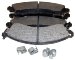 Beck Arnley  088-1250M  Axxis Metal Master Brake Pads (0881250M, 088-1250M)