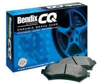 Bendix D436A CQ Ceramic Front Brake Pad Set (D436A, BFD436A)